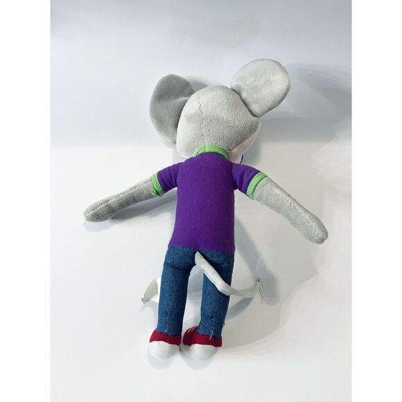 Official Chuck E Cheese Rare Collectors Edition Soft Plushy Doll 13" New Design - Picture 2 of 3